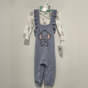 Disney Blue and White Kids Matching Set